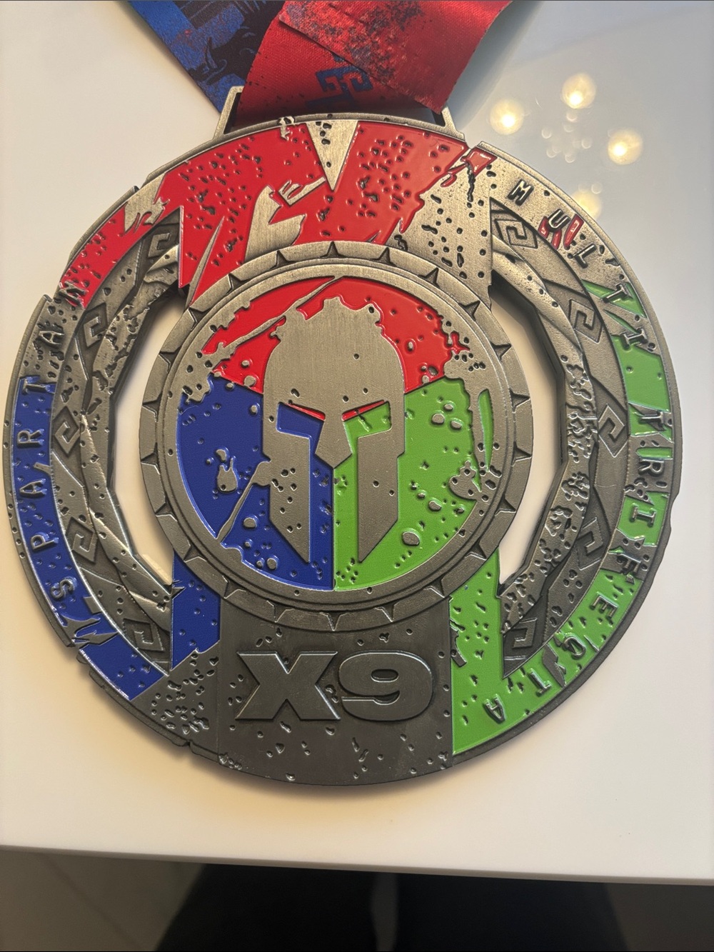 Spartan 9X Trifecta Medal 2025 Multifecta